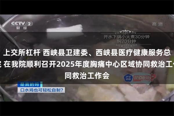 上交所杠杆 西峡县卫建委、西峡县医疗健康服务总医院 在我院顺利召开2025年度胸痛中心区域协同救治工作会